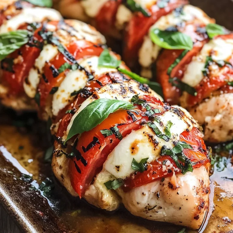 Caprese Stuffed Chicken