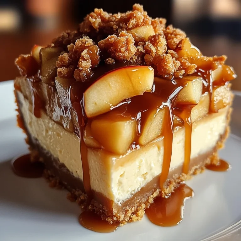Caramel Apple Cheesecake Dream Pie will wow guests!