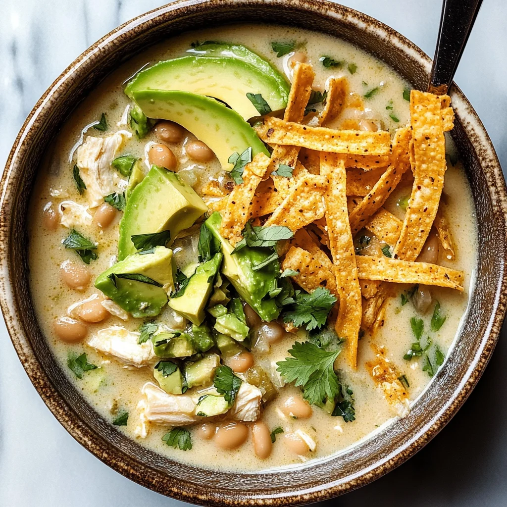 Creamy White Chicken Chili