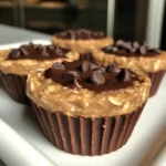 Easy Peanut Butter Protein Oatmeal Cups