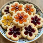 Flower Jam Thumbprint Cookies Recipe