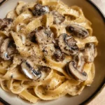 Gorgonzola Truffle Cream Sauce with Mushrooms