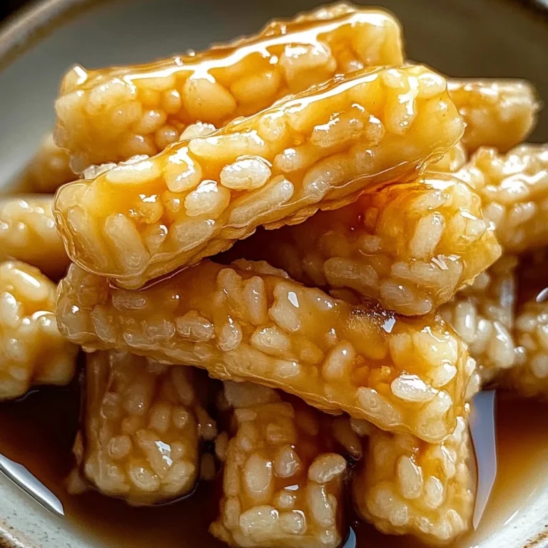 Honey Butter Rice Cakes