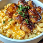 Hot Honey Chicken Mac N Cheese