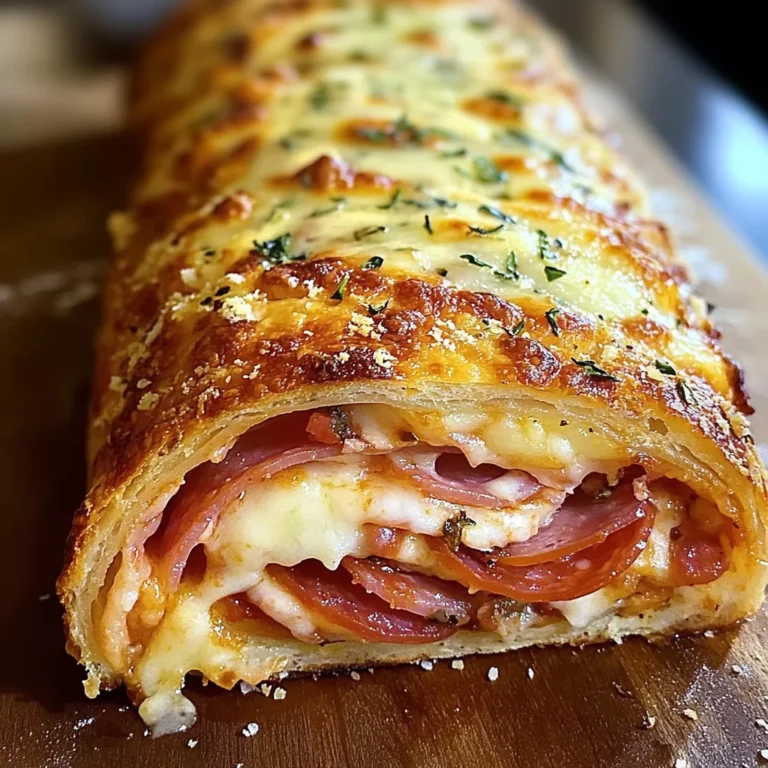 Italian Stromboli Stuffed Bread