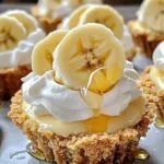 No-Bake Mini Banana Cream Pies - Easy & Delicious Recipe
