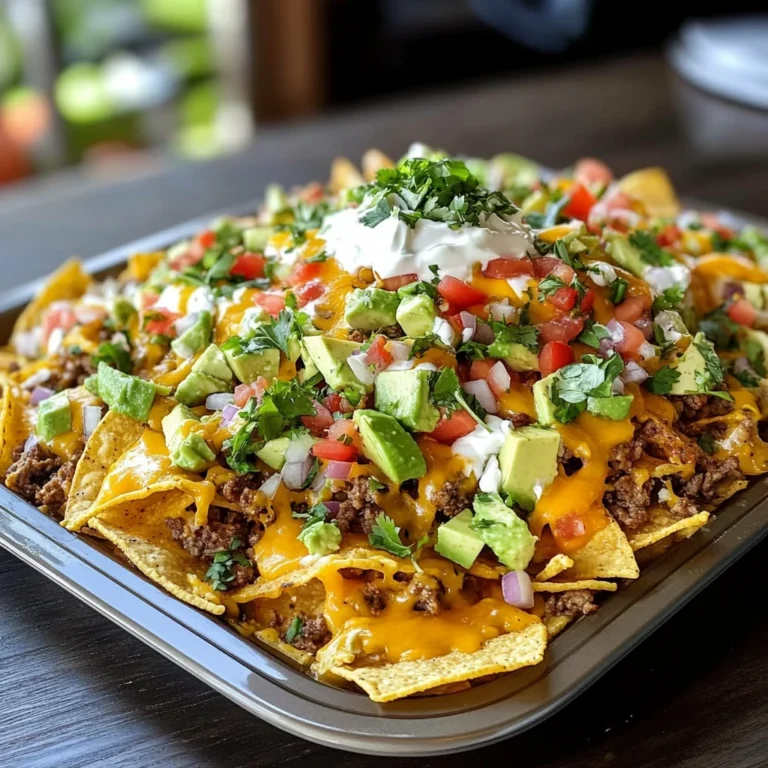Oven-Baked Nachos