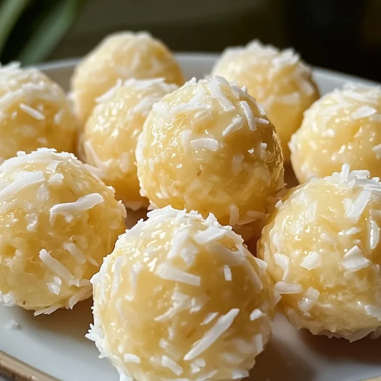 Pineapple Coconut No Bake Balls