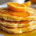 Ricotta Pancakes with Orange Syrup