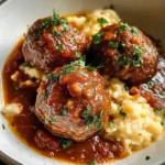Savory Meatloaf Meatballs
