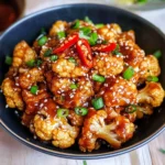 Sticky Sesame Cauliflower