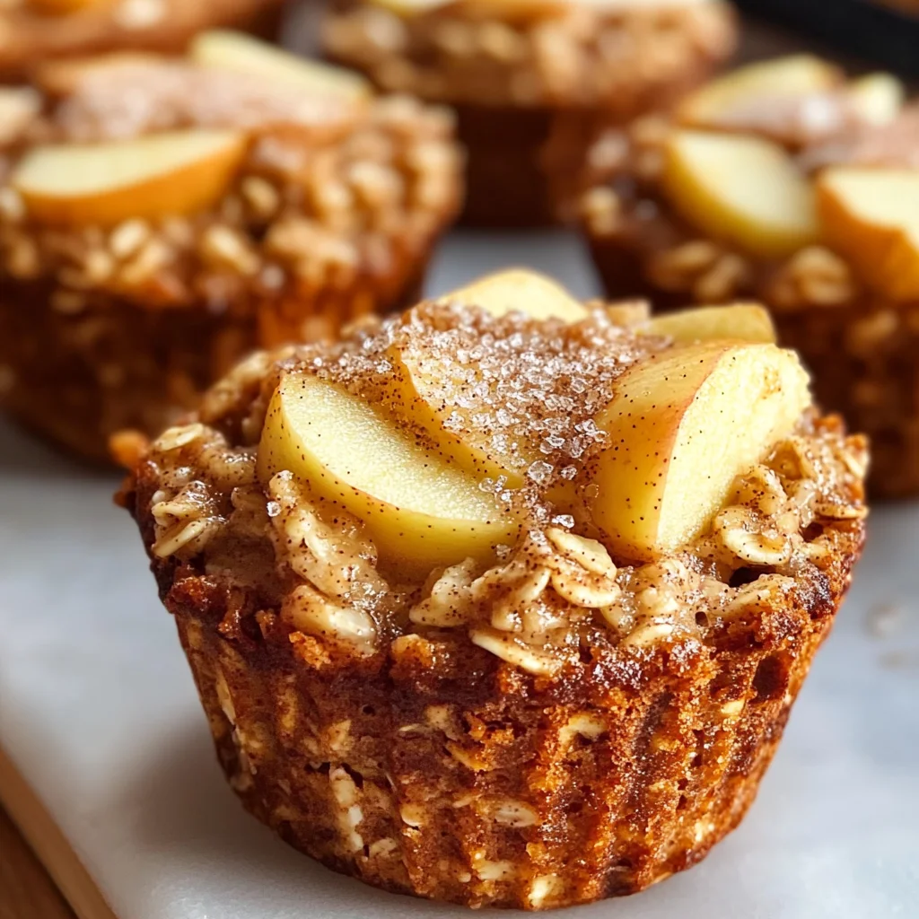 Tasty Baked Apple Cinnamon Oatmeal Cups