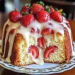 The Ultimate Strawberry Cream Cheese Pound Cake for Any Occasion