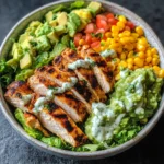 Healthy Chicken Taco Bowls