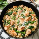 One Pot Chicken Orzo