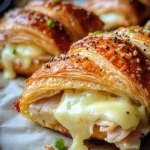 Baked Turkey and Cheese Croissants