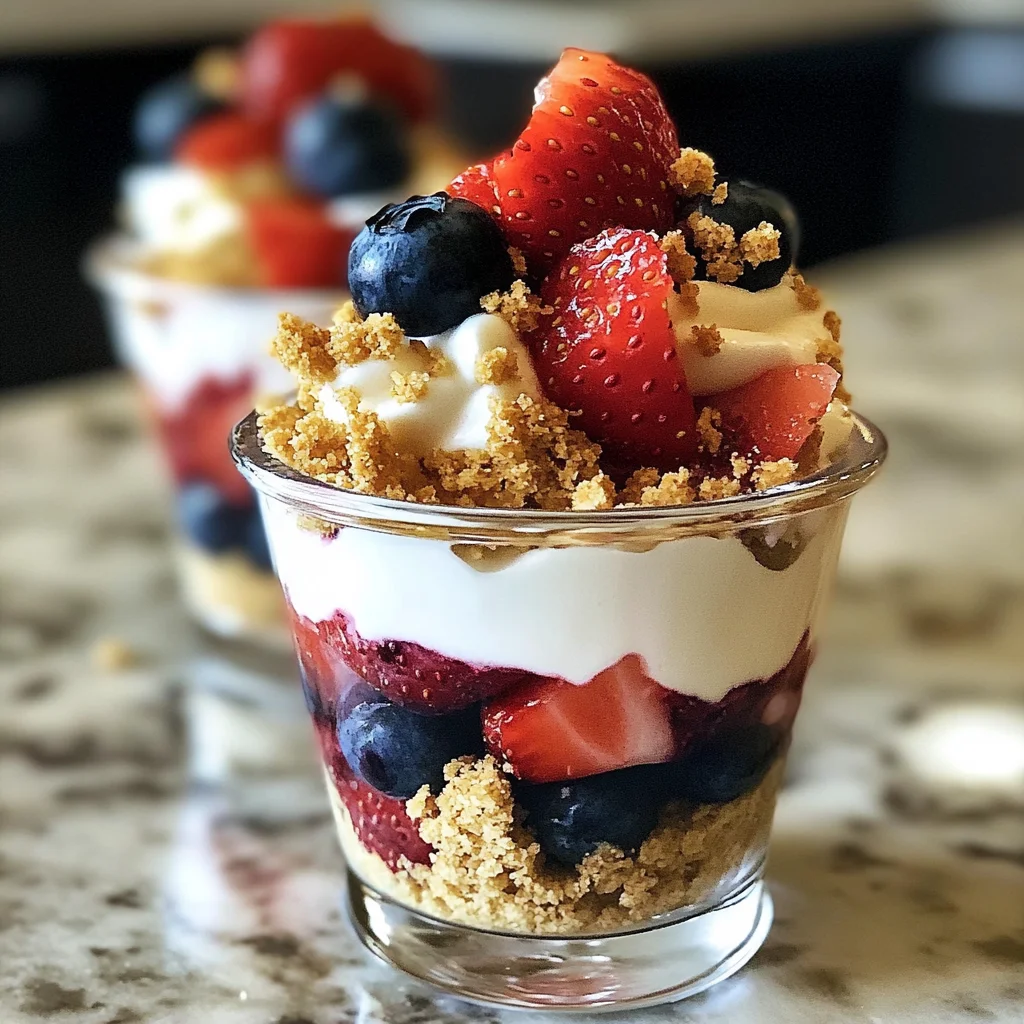 Berry Cheesecake Parfaits