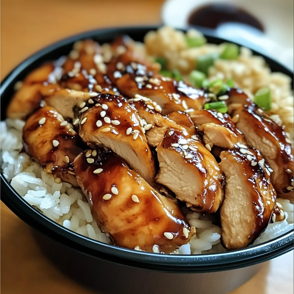 Chicken Teriyaki and Rice