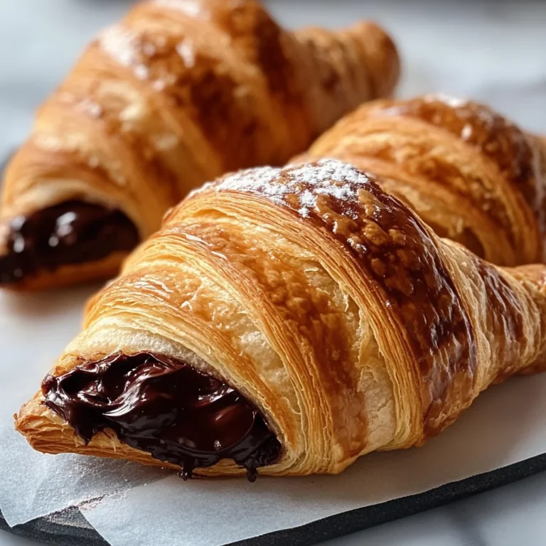 Chocolate Croissants from Scratch Recipe