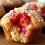 Delightful Fresh Strawberry Muffins