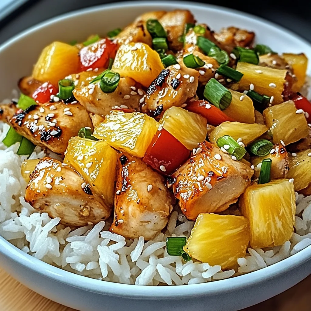 Discover the Joy of Pineapple Chicken and Rice in 30 Minutes!