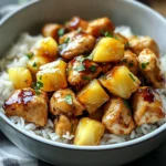 Easy Pineapple Chicken with Rice Everyone Loves