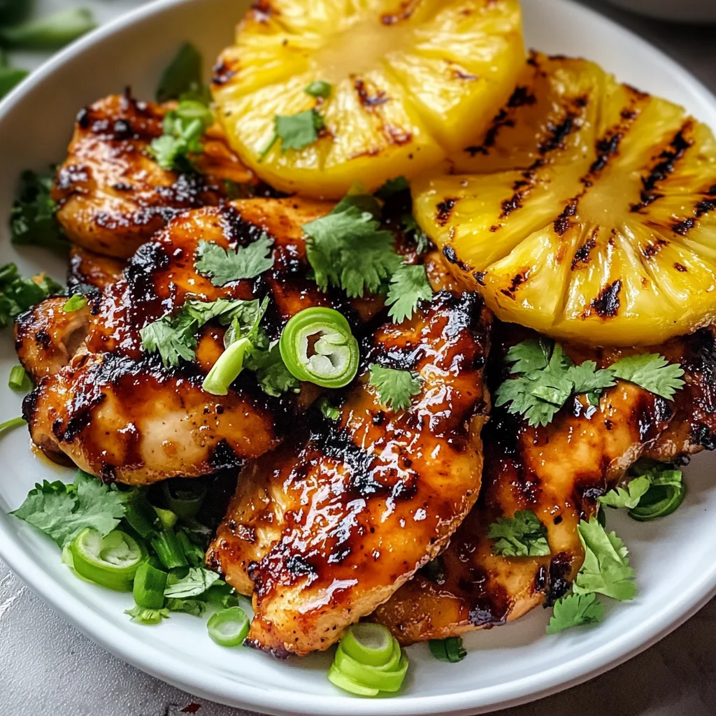 Hawaiian BBQ Chicken Recipe