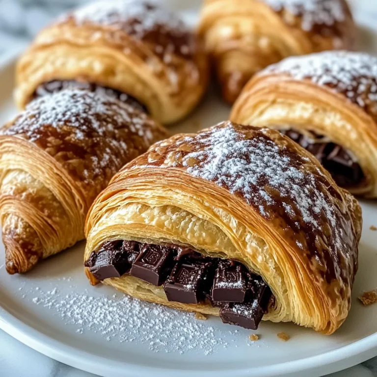 Melt-in-Your-Mouth Chocolate Croissants Made Easy at Home
