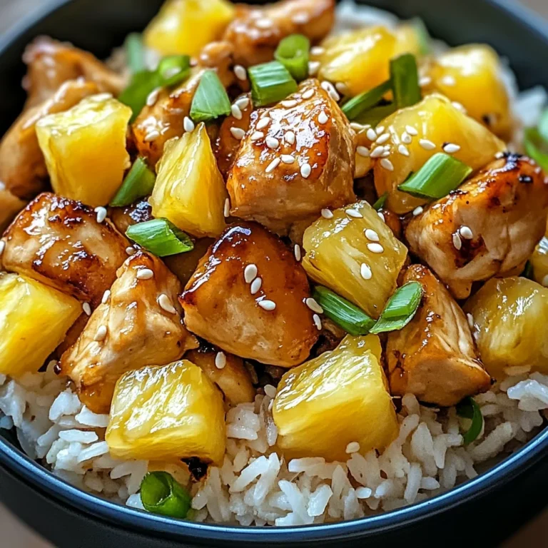 Pineapple Chicken and Rice
