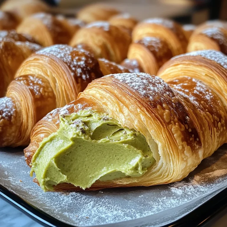 Pistachio Cream Croissants – The Best 9-Step Recipe for Bakery Flavor