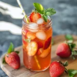 Southern Strawberry Sweet Iced Tea