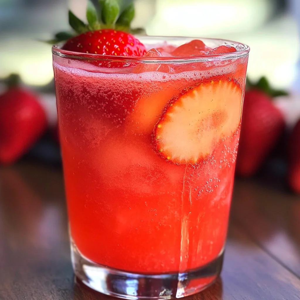 Strawberry Agua Fresca