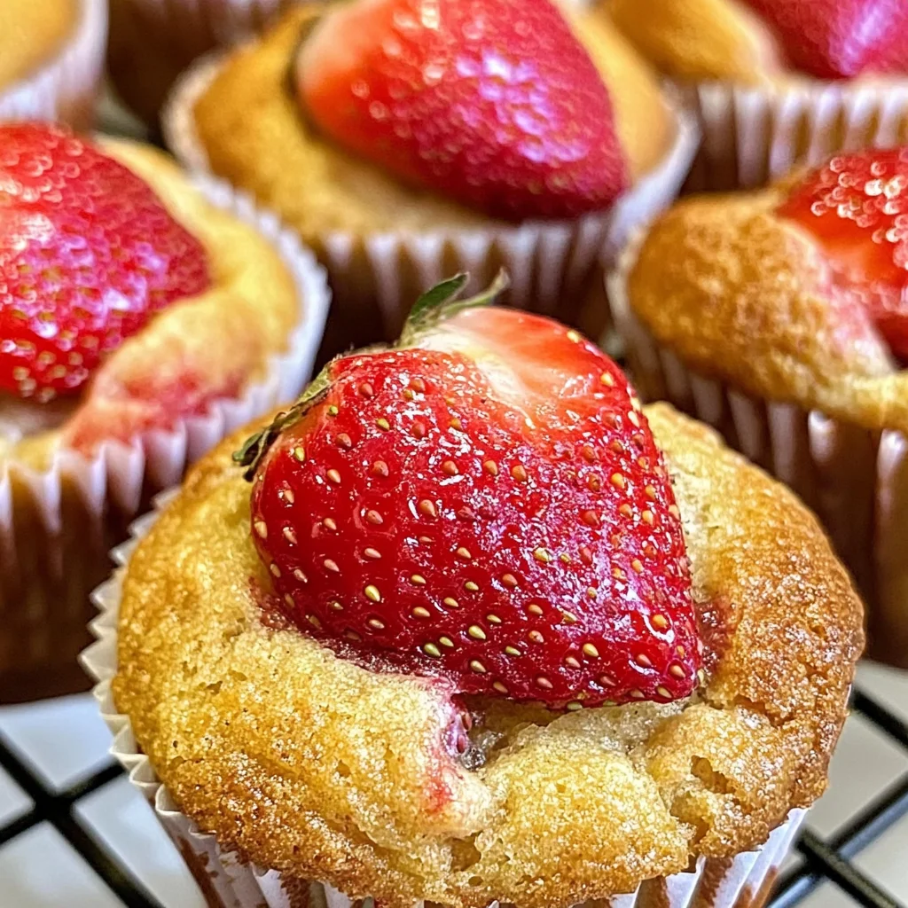 Strawberry Banana Muffins