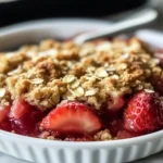 Strawberry Crumble
