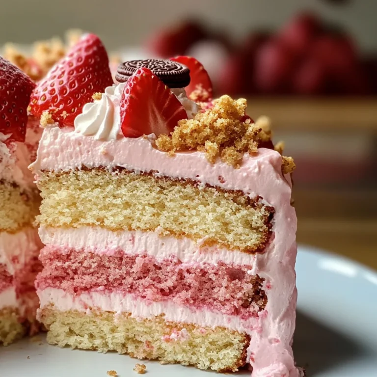 Strawberry Crunch Cake The Easiest Recipe Ever